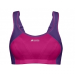 SHOCK ABSORBER Ladies Active Multi Sports Support Bra, Purple/Pink, 30D