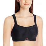 Panache Women's Underwired Sports Bra, Black, 38DD